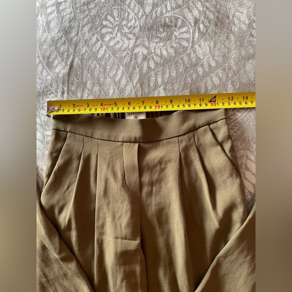 Babaton Khaki Trousers - Picture 6 of 8